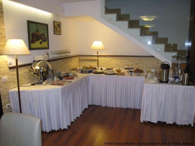 Boutique Hotel Kotoni ติรานา ร้านอาหาร รูปภาพ